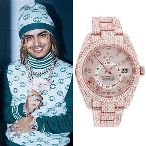 lil pump rolex watch|LIL PUMP drives a Bentley & Rolex .